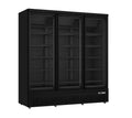 Armoire négative inox - 305 l - porte vitrée - froid ventilé - S PRO