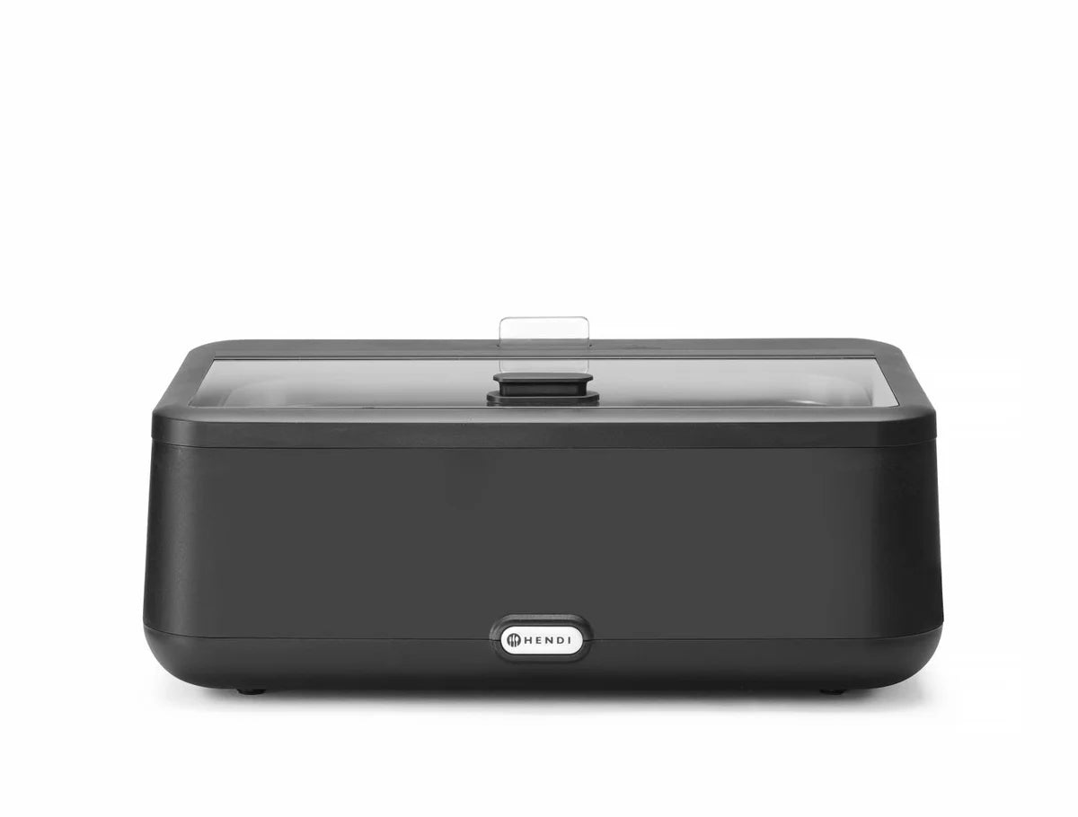 Chafing Dish Hendi UNIQ, noir, 220-240V/700W, 607x402x(H)245mm