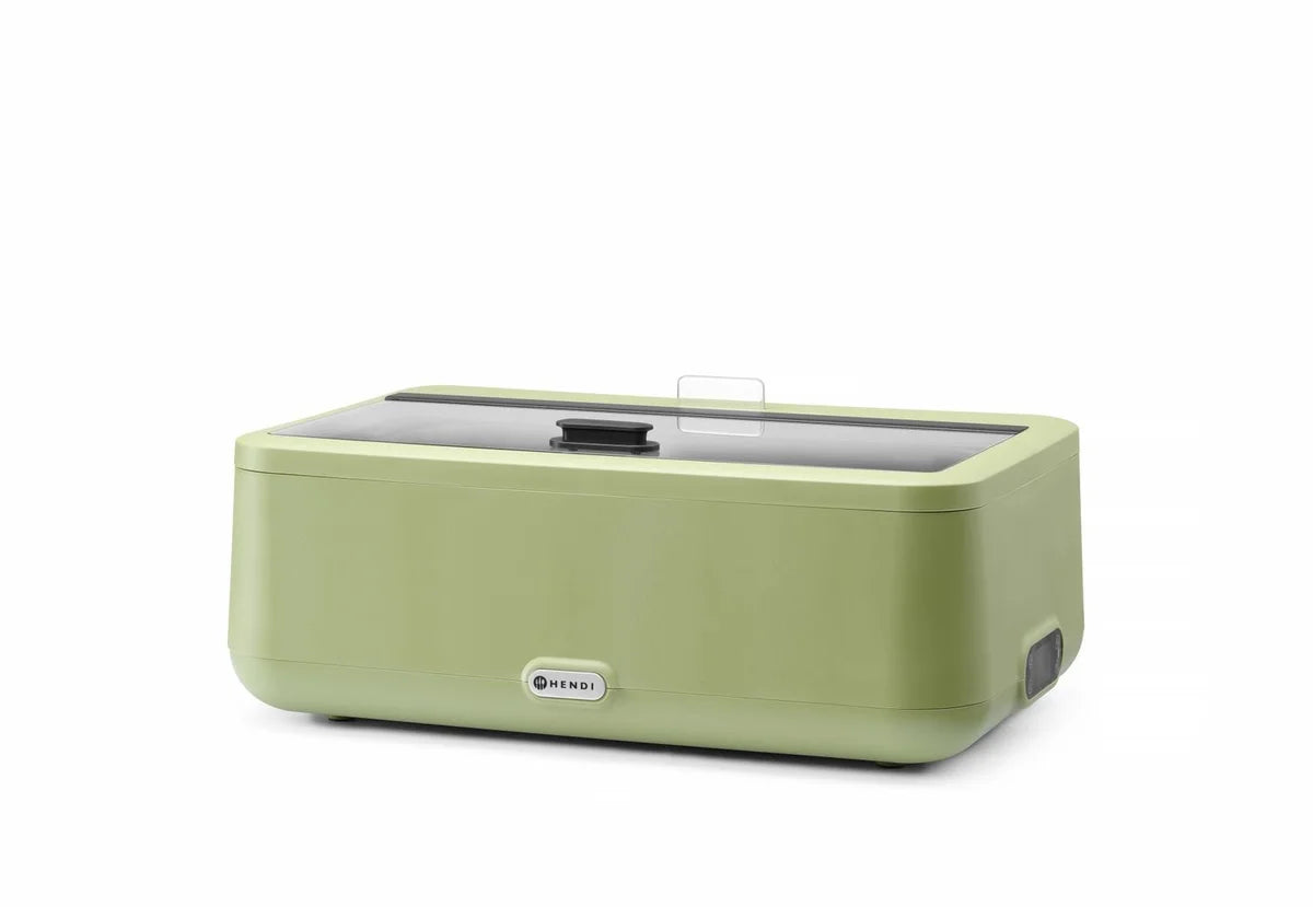 Hendi UNIQ Chafing Dish, Grün, 220-240V/700W, 607x402x(H)245mm
