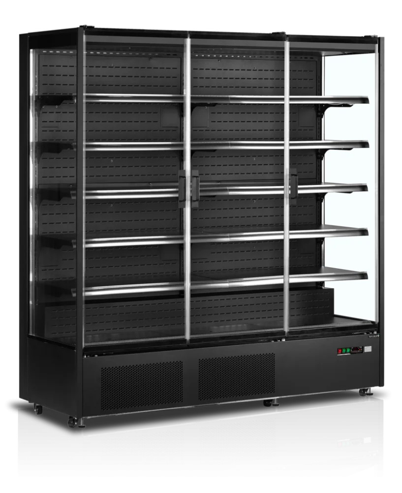 Vitrine réfrigérée multi-niveaux de supermarché Tefcold PC1870B