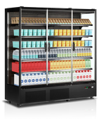 Vitrine réfrigérée multi-niveaux de supermarché Tefcold PC1870B