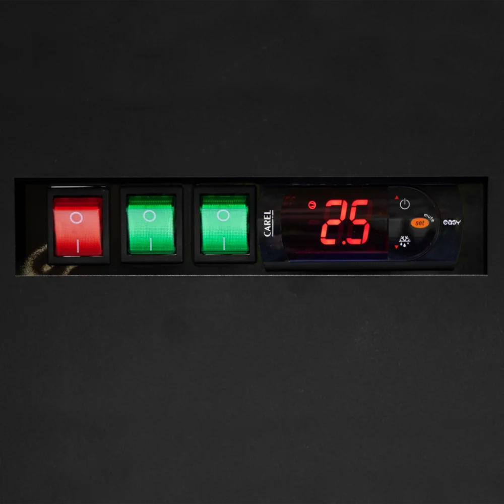 Vitrine réfrigérée multi-niveaux de supermarché Tefcold PC1870B