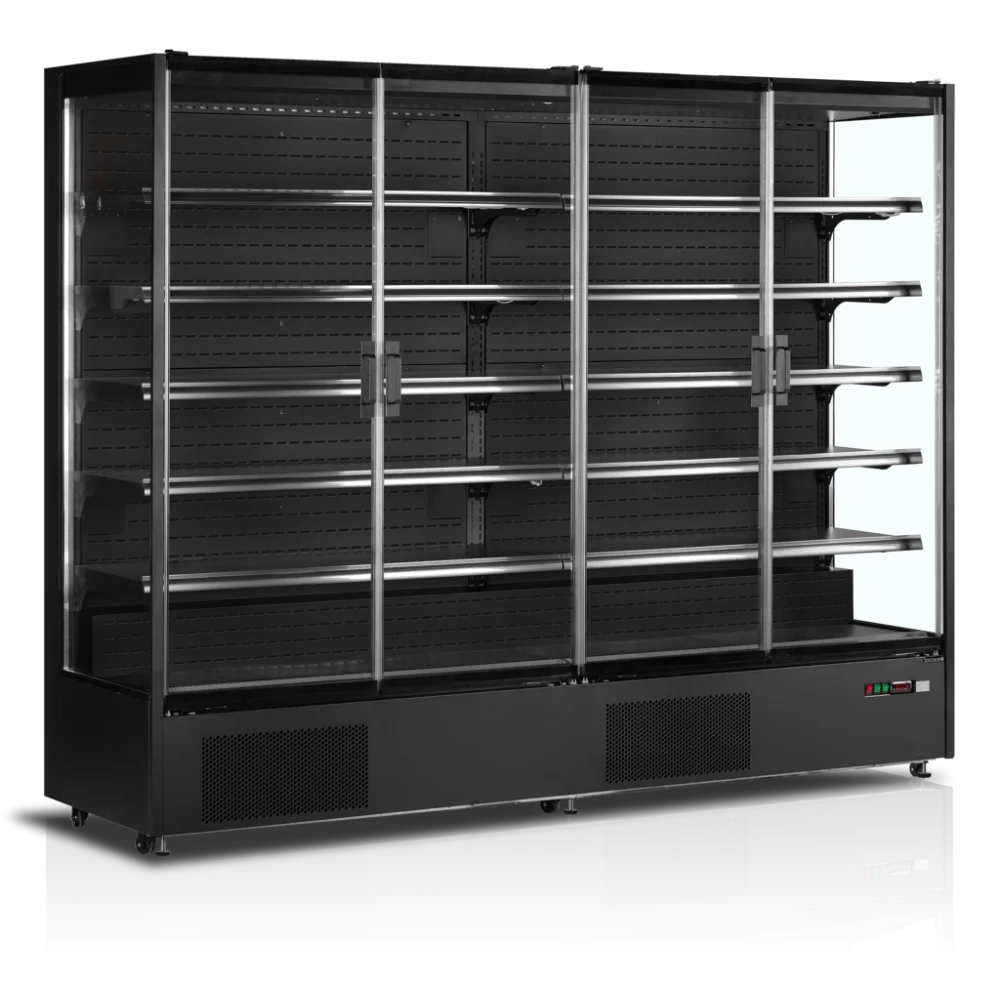 Vitrine réfrigérée multi-niveaux de supermarché Tefcold PC2500B