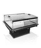 Tefcold Impuls-Kühlinsel PDC126 VS SL LED, schwarz