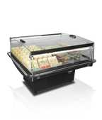 Tefcold Impuls-Kühlinsel PDC126 VS SL LED, schwarz