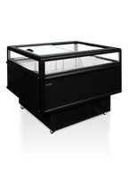 Tefcold îlot réfrigéré/de congélation d’impulsion UHD201, noir