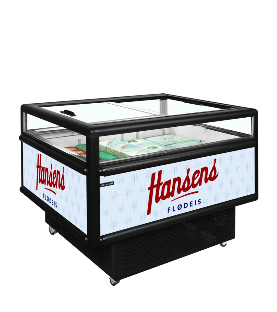 Tefcold îlot réfrigéré/de congélation d’impulsion UHD201, noir