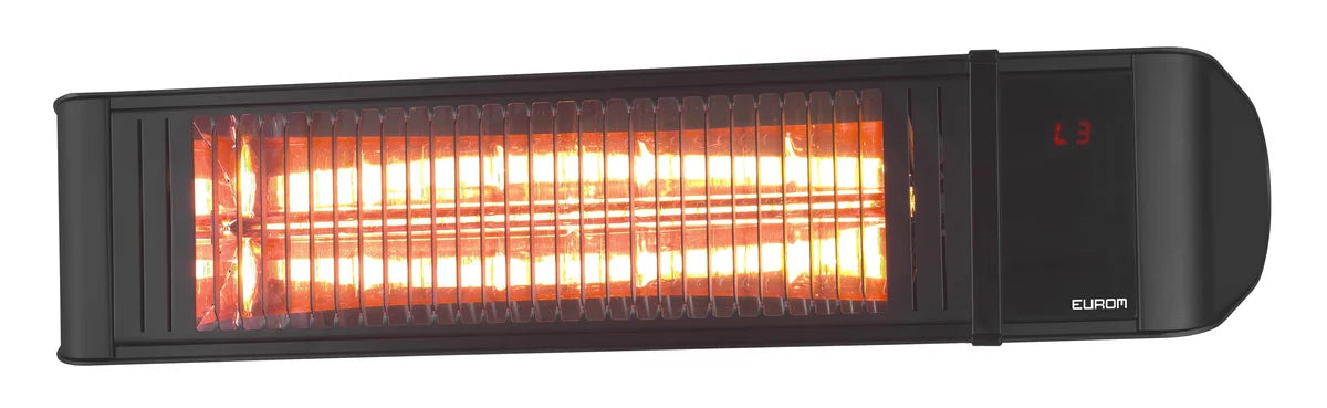 Chauffage radiant de terrasse SARO modèle GOLDEN 2000 AMBER FOCUS