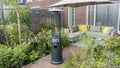 SARO Chauffage de terrasse au gaz modèle FLAMEHEATER ROUND 11000