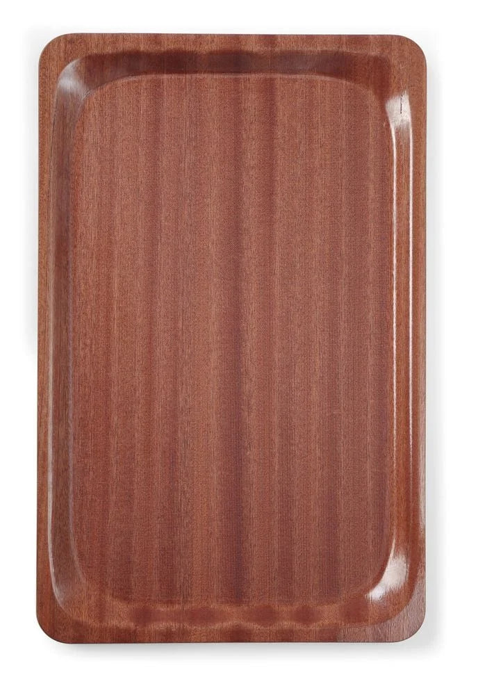 Plateau de service rectangulaire Woodform antidérapant 430x610 mm