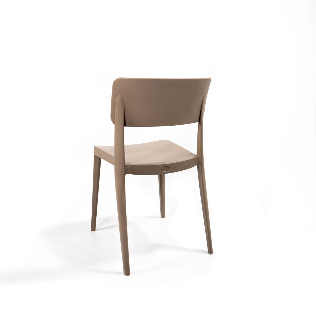 Feros Wing Chair Sand Beige, Chaise empilable en plastique