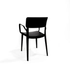Feros Wing  Armchair Schwarz, Stapelstuhl Kunststoff