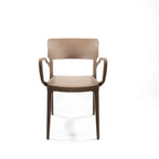 Feros Wing Armchair Sand Beige Stapelstuhl Kunststoff