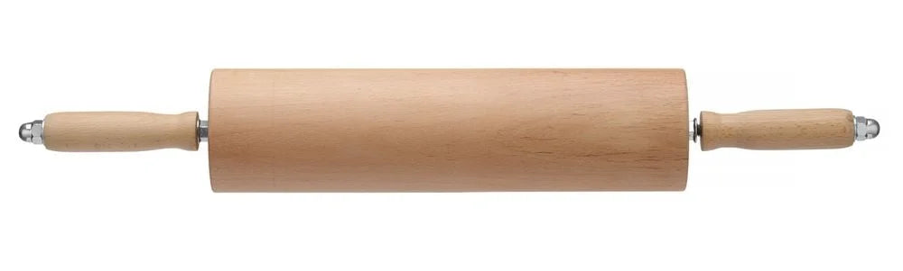 Rouleau à pâte en bois, avec roulements à billes, 7,5x39,5x60,5, 1,6 kg