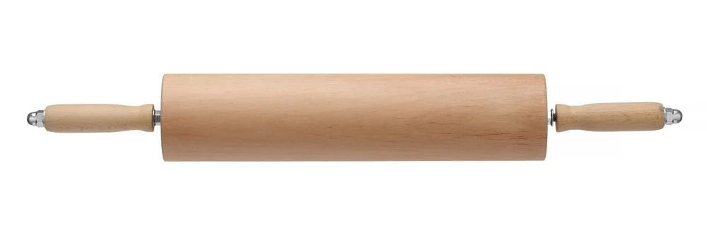 Rouleau à pâte en bois, avec roulements à billes, 7,5x39,5x60,5, 1,6 kg