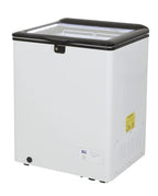 Gastro-Cool FC100 Gefrier-Kühltruhe 100 Liter weiß/schwarz, LED