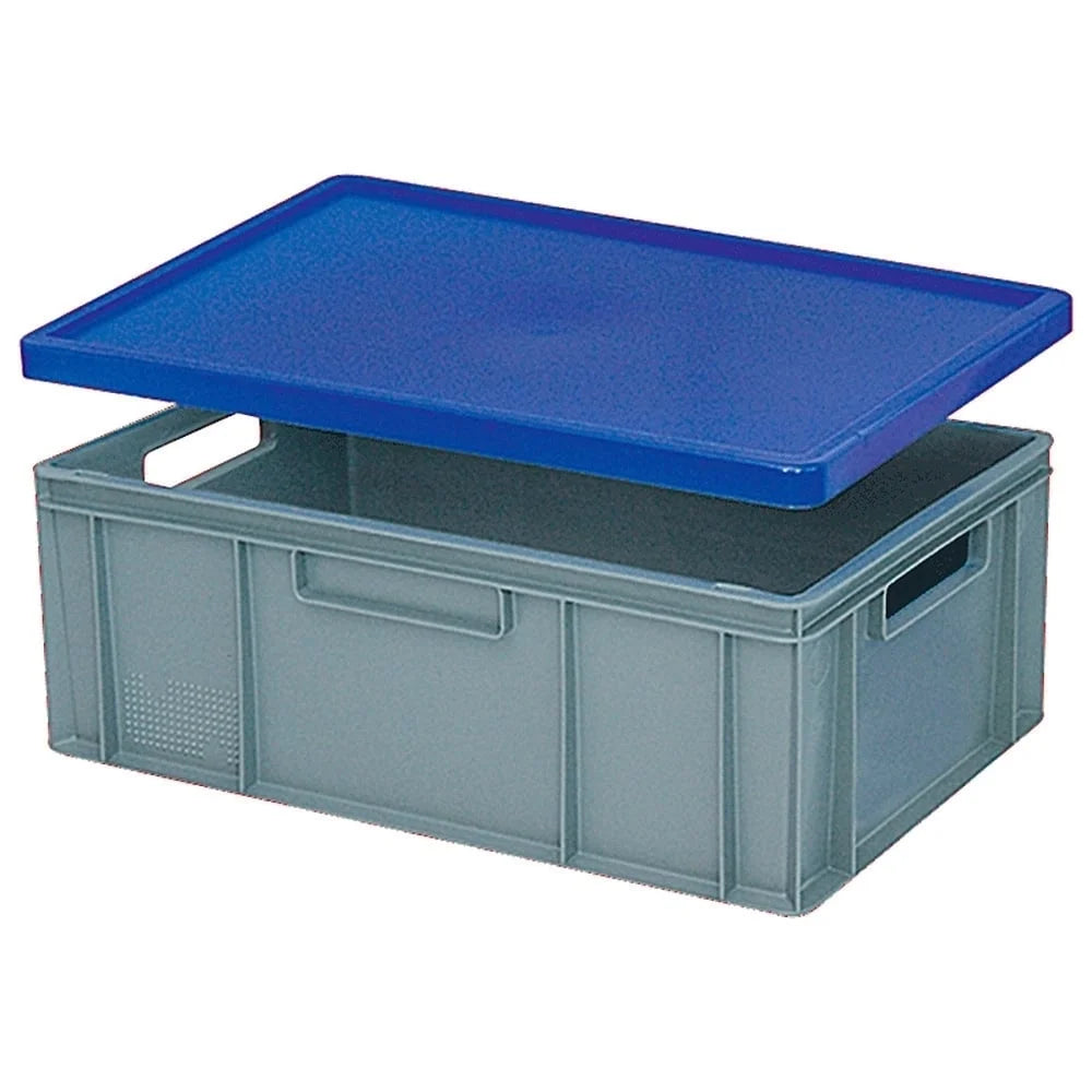 Stülpdeckel für Euro-Stapelbehälter -  blau