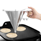 Entonnoir à fondant Kitchen Line en acier inoxydable 1,5 L