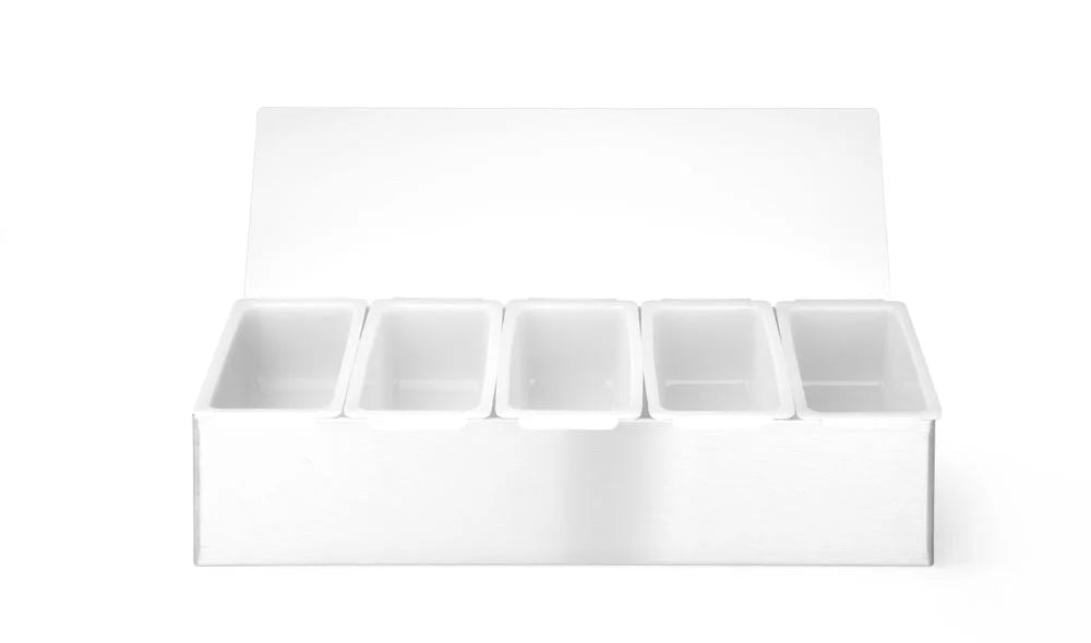 Bac à ingrédients, 5 bacs - 375 x 140 x 90mm