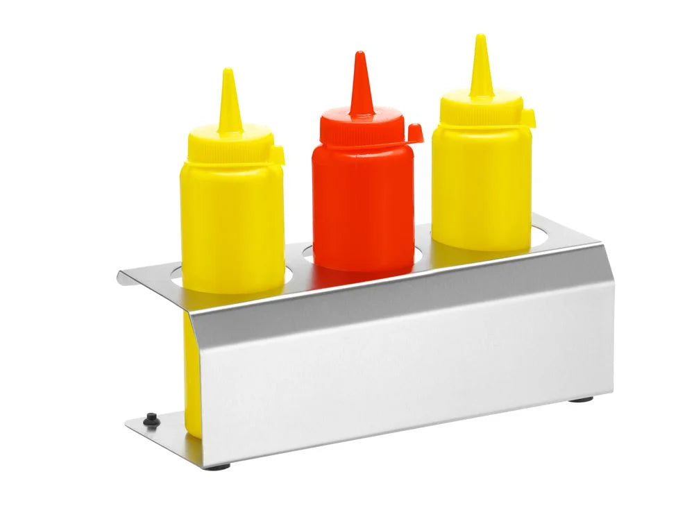 Sossenflaschen Halter für 3x Spenderflaschen 20cl
