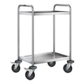 Blanco Chariot de service SW 6 x 4-2, roulettes en acier galvanisé