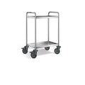 B.PRO Chariot de service SW 6 x 4-2, roulettes en plastique