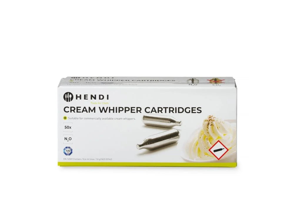 Cartouches de crème pour siphons à crème Profi et Kitchen Line 24 pcs