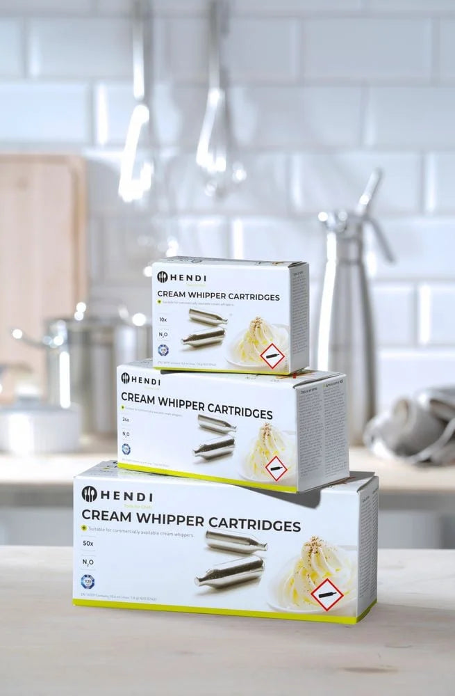 Cartouches de crème pour siphons à crème Profi et Kitchen Line 24 pcs