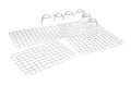 Tapis d’égouttage emboîtable en plastique - lot de 5 sur carte skin