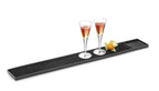 Tapis de bar en caoutchouc noir 455x305x10 mm