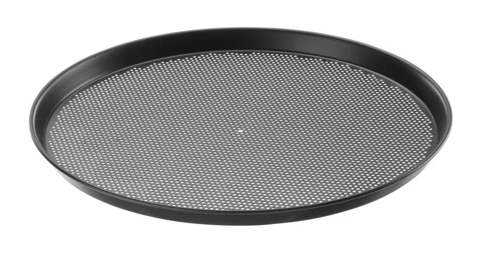 Hendi plaque à pizza perforée, Ø 311x(H)23mm