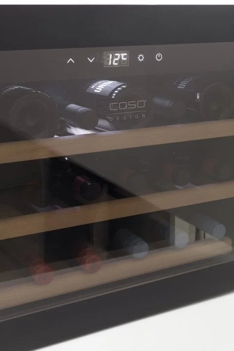 CASO Einbaukühlschrank WineSafe 18 EB schwarz