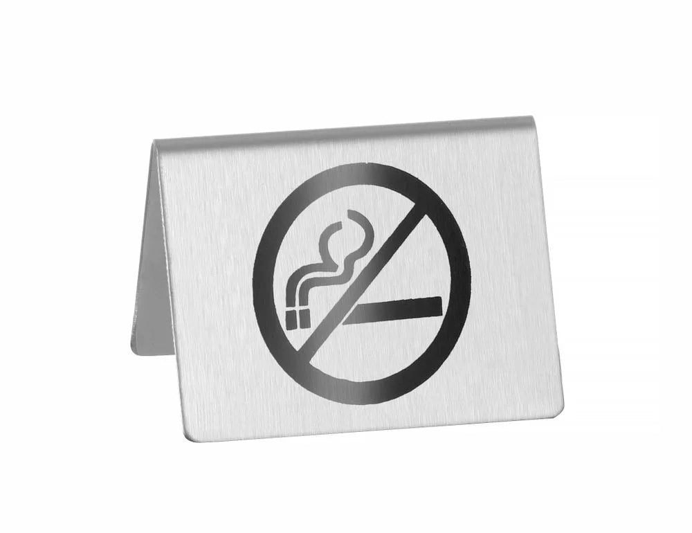 Tischschild Rauchverbot