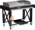 Hendi Gasgrill Atlanta, Schwarz, 13kW, 1285x770x(H)917mm