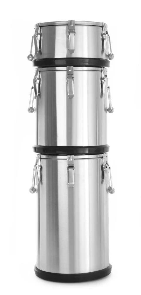 Thermotransportbehälter aus Edelstahl - 35 Liter