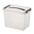 Bac transparent avec couvercle 600x400 mm - 420 mm