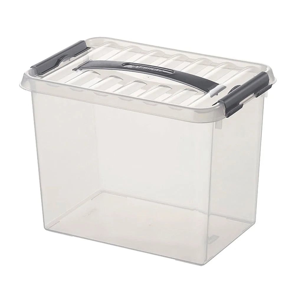 Bac transparent avec couvercle 600x400 mm - 420 mm