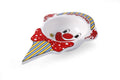 Coupe à glace Clown en porcelaine 226x145x37 mm