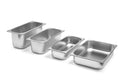 Bac à glace en acier inoxydable - 360x165x80mm - 3,6l