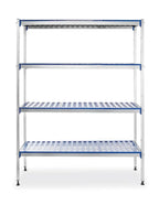 Étagère en aluminium - 1280x405x(H)1685mm