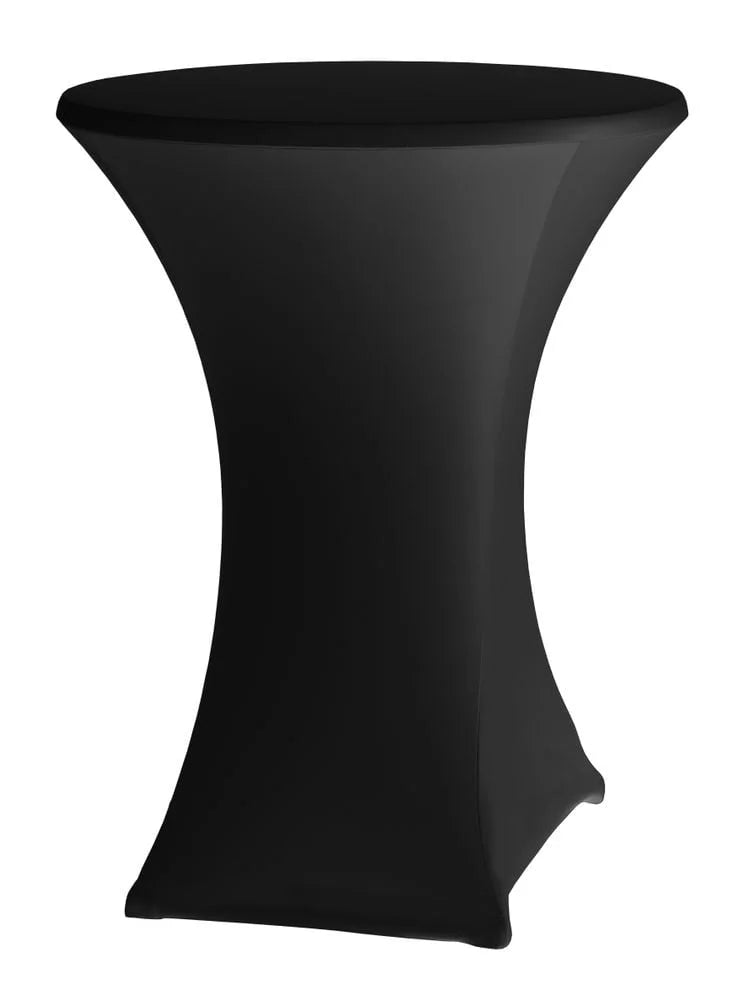 Housse de table haute - noire