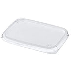 Papstar Deckel für Verpackungsbecher, PP eckig, 0,6 cm x 8,1 cm x 10,8 cm