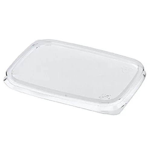 Papstar Deckel für Verpackungsbecher, PP eckig, 0,6 cm x 8,1 cm x 10,8 cm