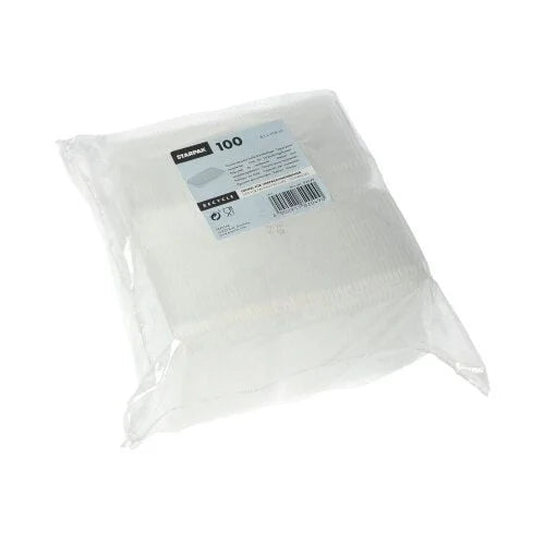 Papstar Deckel für Verpackungsbecher, PP eckig, 0,6 cm x 8,1 cm x 10,8 cm