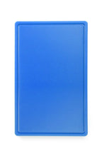 Planche à découper GN 1/1 - 53 x 32,5 x 1,5 cm - HDPE bleu
