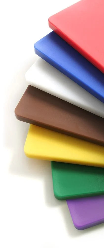Planche à découper GN 1/2 - 32,5 x 26,5 x 1,2 cm - HDPE bleu