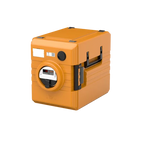 Rieber Thermobox 52 Liter Frontlader mit digitaler Umluftheizung, orange