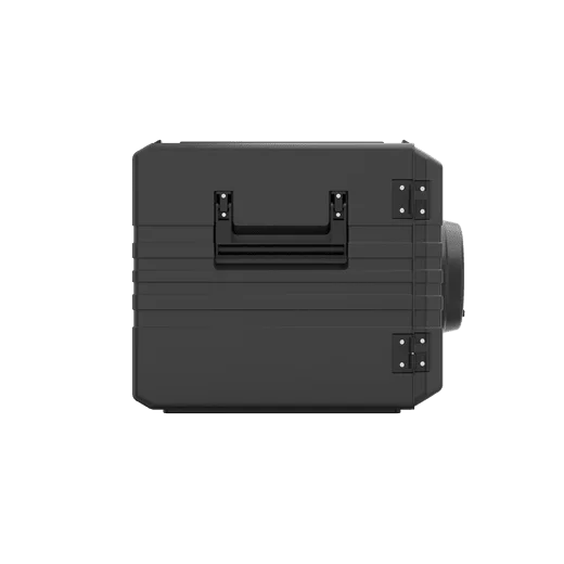Thermobox Rieber 52 litres à chargement frontal avec chauffage à air pulsé numérique, noir