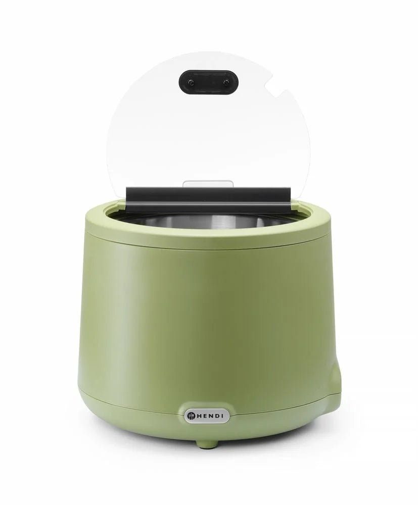 Hendi UNIQ Suppenkessel, 8L, Grün, 220-240V/500W, Ø 365x(H)325mm