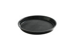 Serviertablett Polyform rund, schwarz